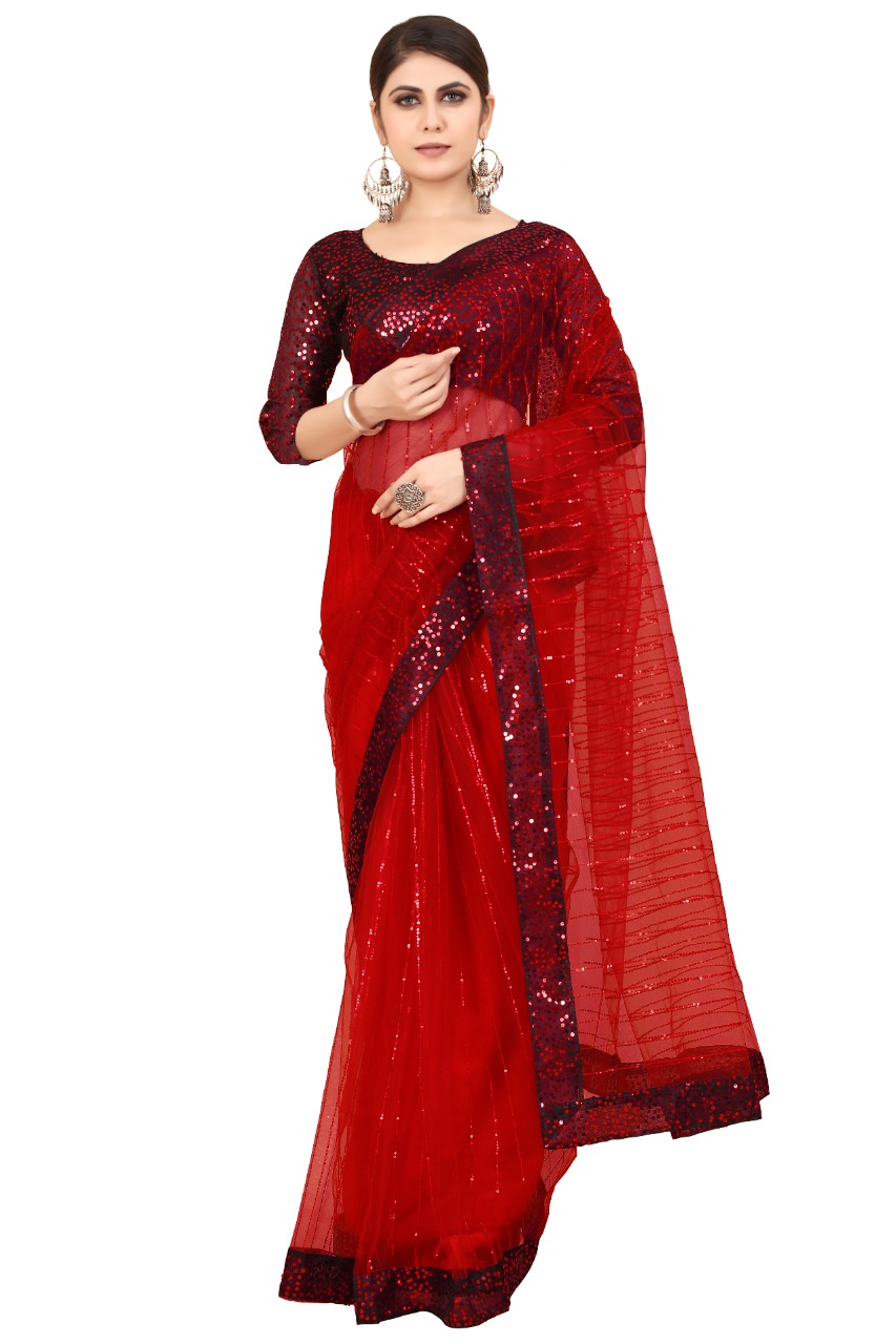 Vanshaft Woven Cotton Saree For With Blouse 